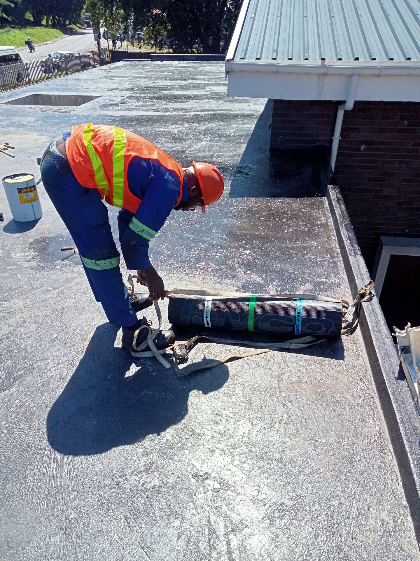 Flat Roof Waterproofing completed by HPB Roofing