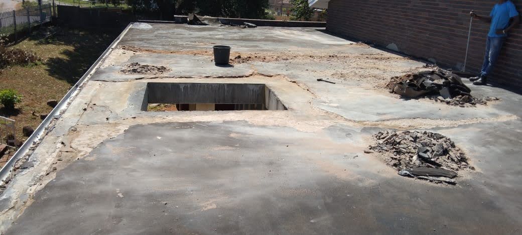 Flat Roof Waterproofing - before photo 2
