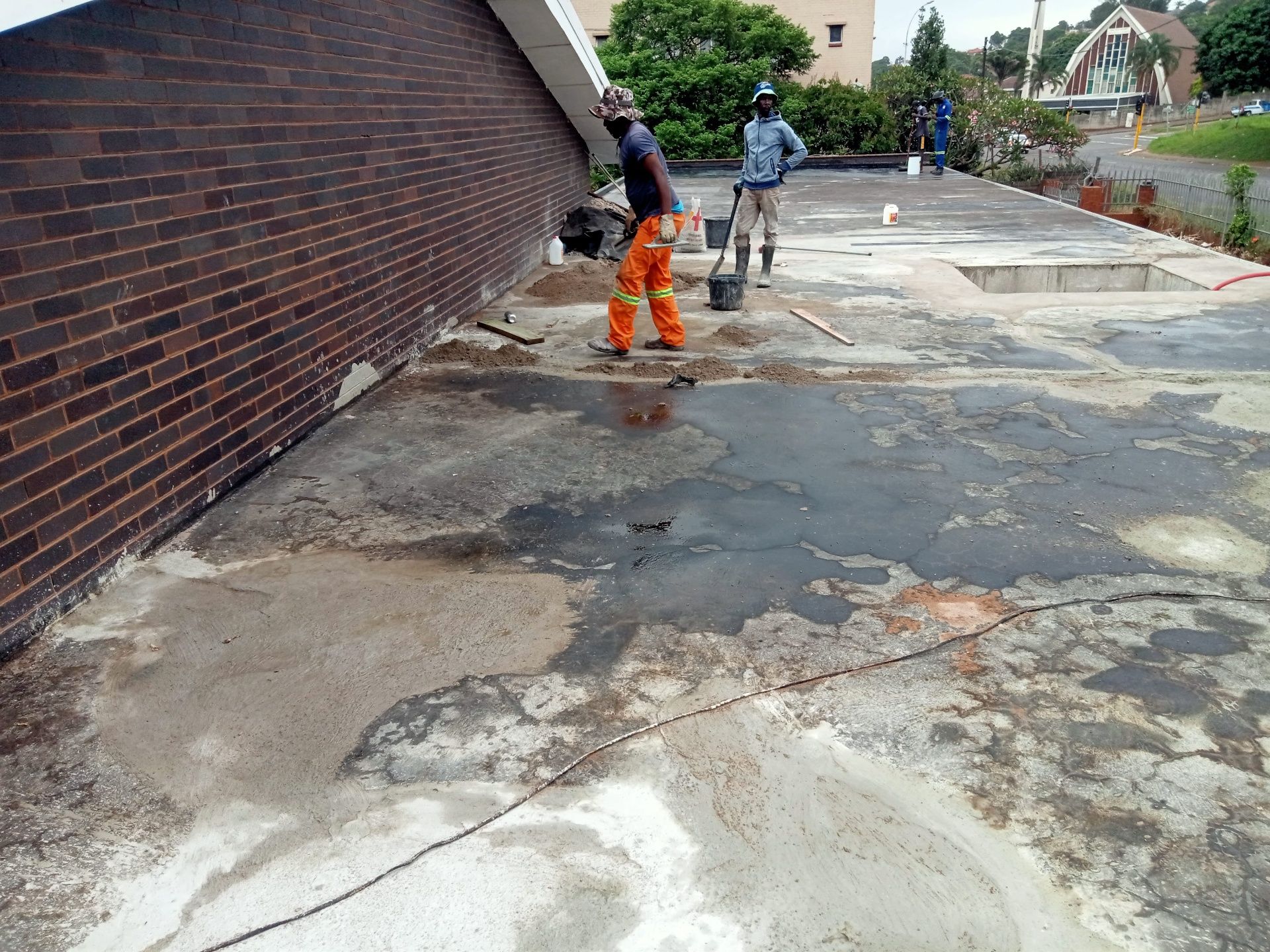 Flat Roof Waterproofing - before photo 4