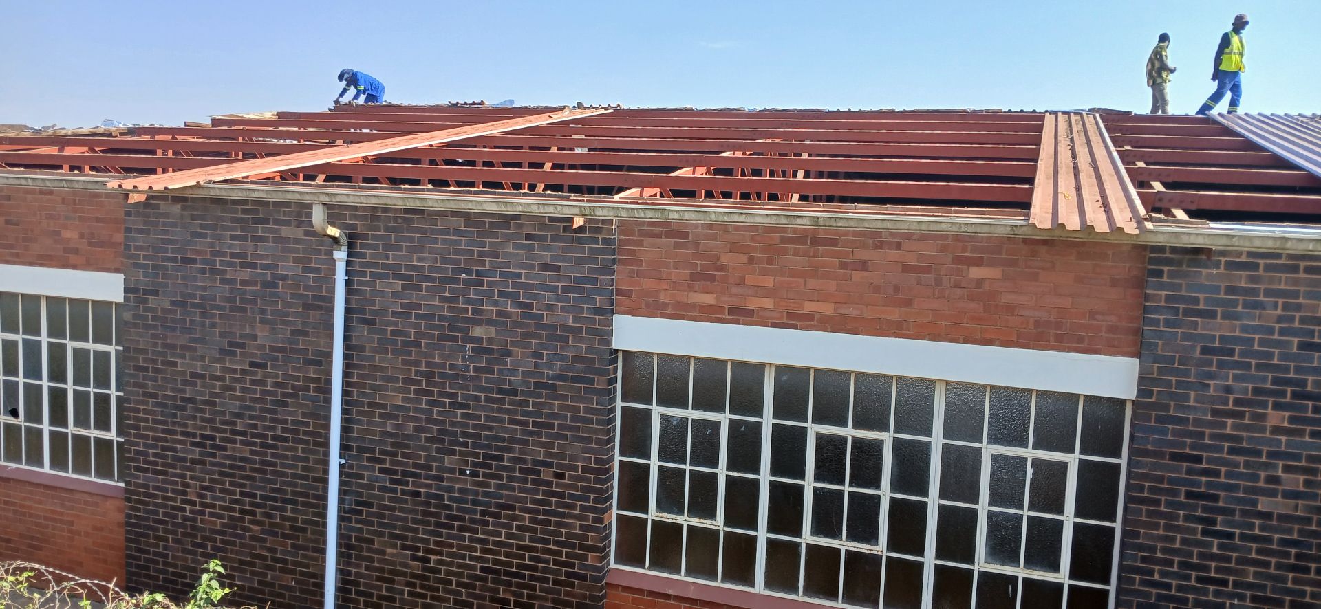 Public Hall Roof Installation - before photo 3