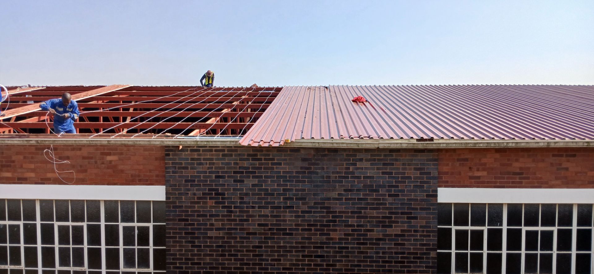 Public Hall Roof Installation - before photo 4
