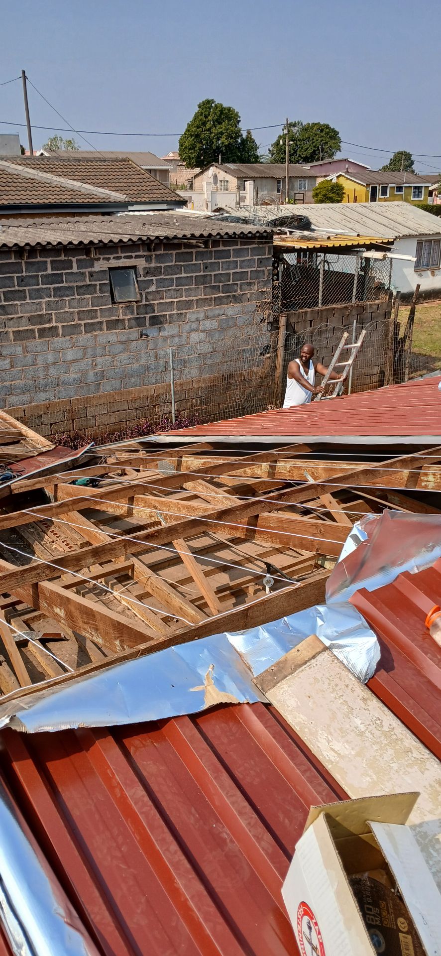 Public Hall Roof Installation - before photo 6